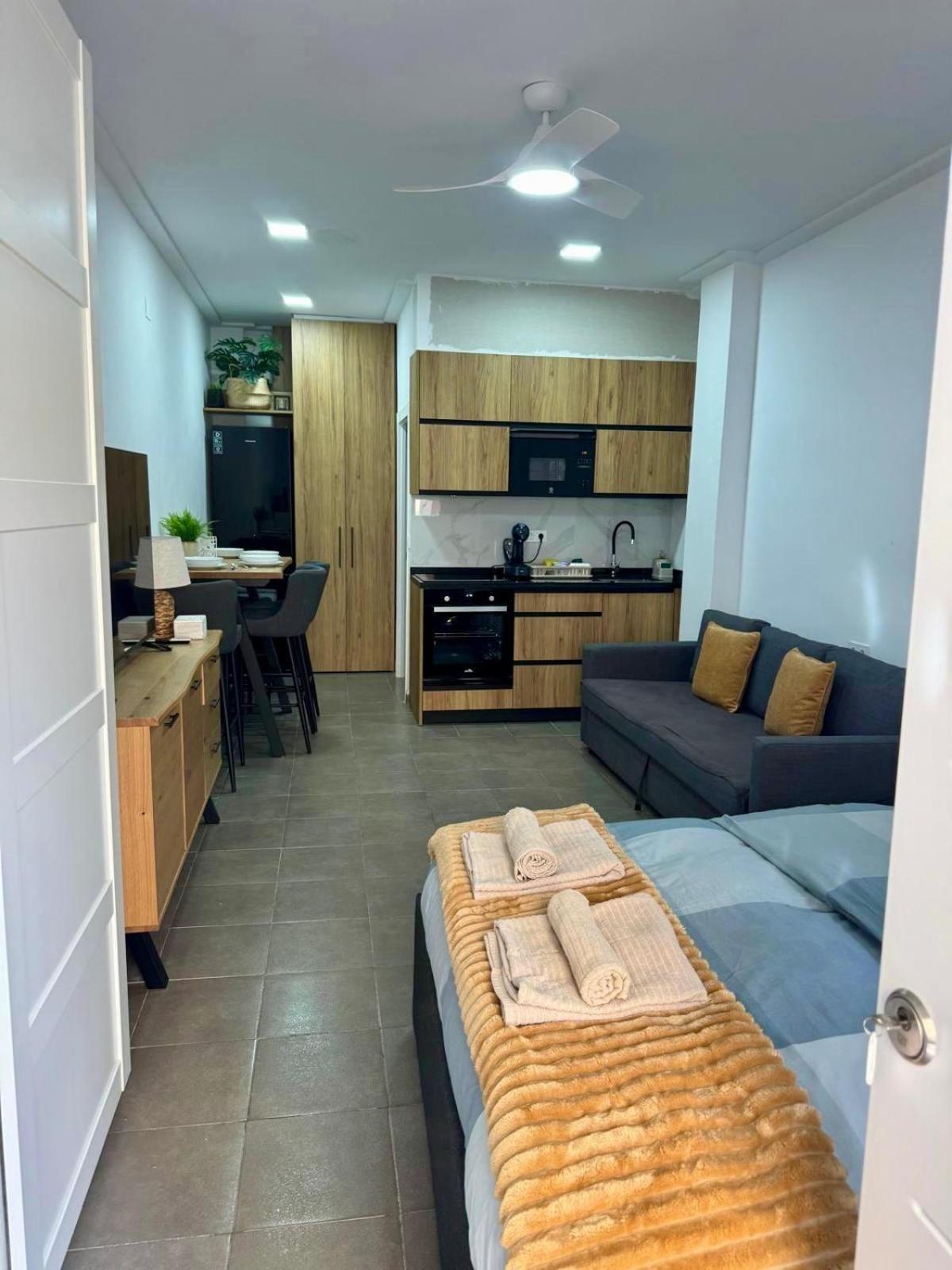 Uim Mediterraneo Estudio Pb San Jose Wifi Sagunto 部屋 写真